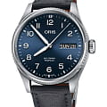 Oris Oris Propilot Big Crown Propilot Big Day Date 01 752 7760 4065-07 3 22 05LC  01 752 7760 4065-07 3 22 05LC механические мужские часы синий циферблат, браслет тканевый — вид спереди